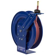 Coxreels P-LP-330 Low Pressure Retractable Air/Water Hose Reel: 3/8 I.D., 30 Hose Capacity, with hose, 300 PSI, Made in USA