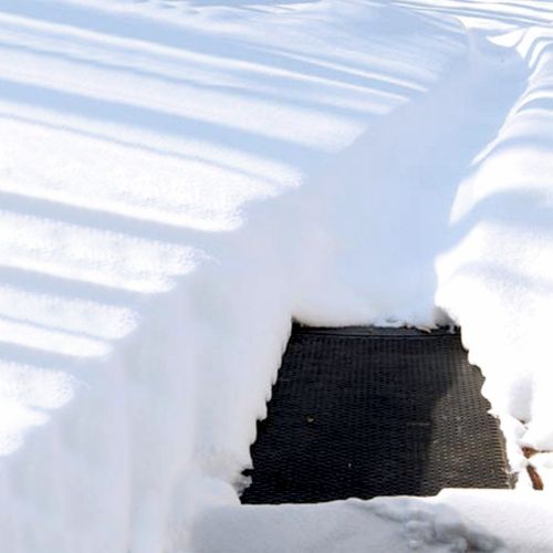  Cozy Products ICE-SNOW Ice-Away Heated Snow Melting Mat for Outdoor Use