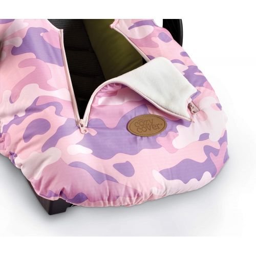  Cozy Cover Infant Car Seat Cover (Pink Quilt) - The Industry Leading Infant Carrier Cover Trusted by Over...