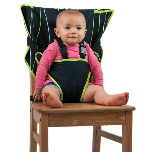  [아마존베스트]Cozy Cover Easy Seat Portable High Chair (Black) - Quick, Easy, Convenient Cloth Travel High Chair Fits...