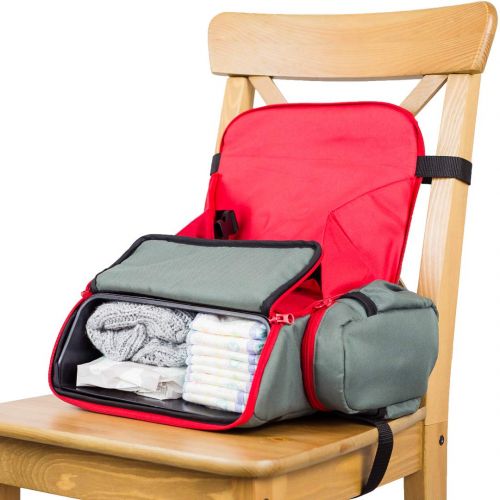  [아마존베스트]Cozy Cover 3 in 1 - Cozy Travel Booster Seat/Backpack/Diaper Bag for Your Toddler/Baby. Perfect for Home or Travel. Great Baby Shower Gift