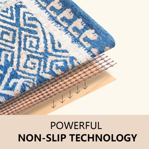  Cozy Line Home Fashions Non-Slip Area Rug Pad for Rugs on Hard Surface Floor Strong Grip (5 x 7)