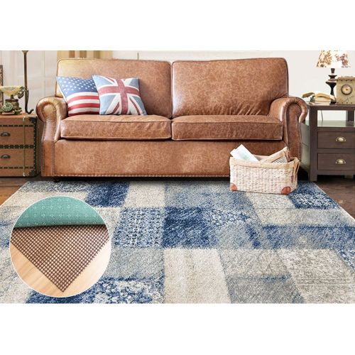  Cozy Line Home Fashions Non-Slip Area Rug Pad for Rugs on Hard Surface Floor Strong Grip (5 x 7)