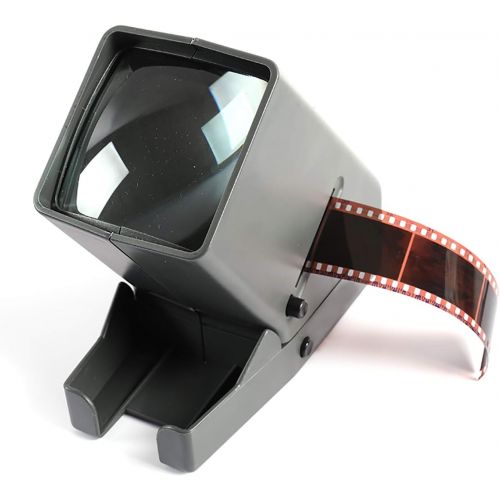 [아마존베스트]CozyKit LED Lighted Viewing for 35mm Slides & Film Negatives, Desk Top/Portable LED Negative and Slide Viewer 3X Magnification,USB Powered 35mm Film and Slide Viewer