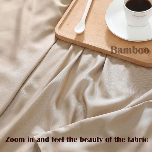  Cozysilk Bamboo Travel Sheet - 100% Bamboo Travel Bedding for Hotel Stays and Other Travels - Soft Comfortable Roomy Lightweight Sleep Sheet, Sack, Bag, Liner - Pillow Pocket, Zipp