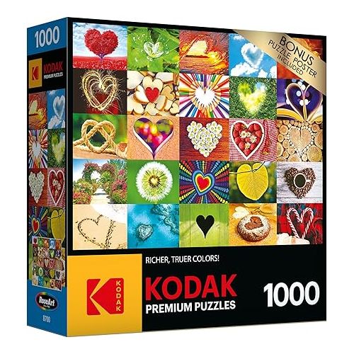  RoseArt - Kodak Premium - Love is Everywhere - 1000 Piece Jigsaw Puzzle for Adults