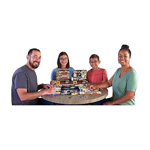  RoseArt - Kodak Premium Cork - Coffee - 1000 Piece Jigsaw Puzzle for Adults