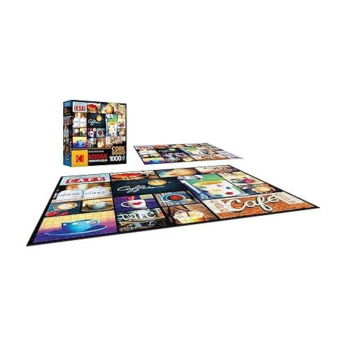  RoseArt - Kodak Premium Cork - Coffee - 1000 Piece Jigsaw Puzzle for Adults