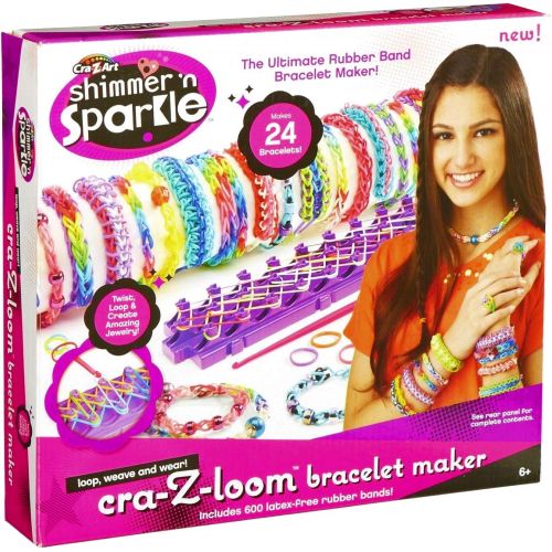  [아마존베스트]Cra-Z-Art Shimmer n Sparkle Cra-Z-Loom Bracelet Maker