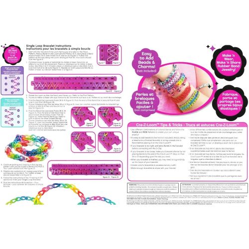  [아마존베스트]Cra-Z-Art Shimmer n Sparkle Cra-Z-Loom Bracelet Maker