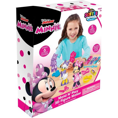  Cra Z Art Disney Minnie Mouse Mold N Play 3D Figure Maker Small