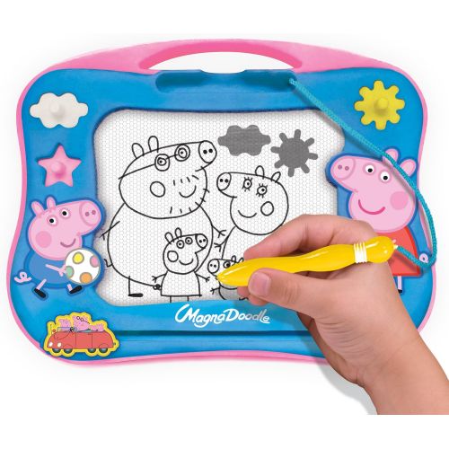  [아마존베스트]Cra-Z-Art Peppa Pig Travel Magna Doodle - Magnetic Screen Drawing Toy, Multicolor (21017)