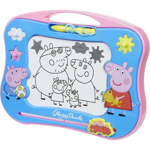  [아마존베스트]Cra-Z-Art Peppa Pig Travel Magna Doodle - Magnetic Screen Drawing Toy, Multicolor (21017)