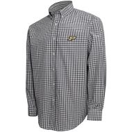 Crable NCAA mens Ncaa Mens Campus Specialties Check Shirt,White/Black/Platinum,Medium