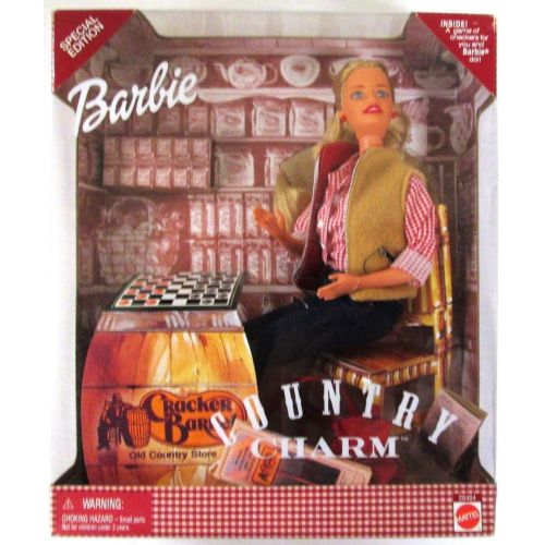 마텔 Mattel Barbie Country Charm Cracker Barrel Doll