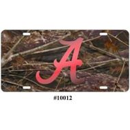 Craftique The University of Alabama A on Camo Laser Cut Inlaid Mirror Tag