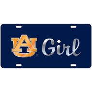 Craftique Auburn Tigers Mirrored AU Girl License Plate Tag