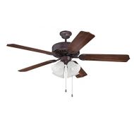 Craftmade K11077 Ceiling Fan Motor with Blades Included, 52