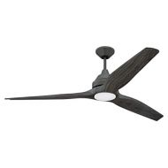 Craftmade K11286 Limerick 60 Ceiling Fan with LED Lights and Remote, Aged Galvanized