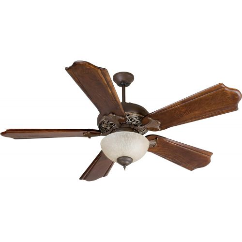 Craftmade K10238, Mia, 52 Ceiling Fan, Aged Bronze Vintage Madera