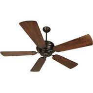 Craftmade K10772 Townsend 52 Ceiling Fan with Remote & Wall Controls, Oiled Light Bronze