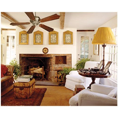  Craftmade K10772 Townsend 52 Ceiling Fan with Remote & Wall Controls, Oiled Light Bronze