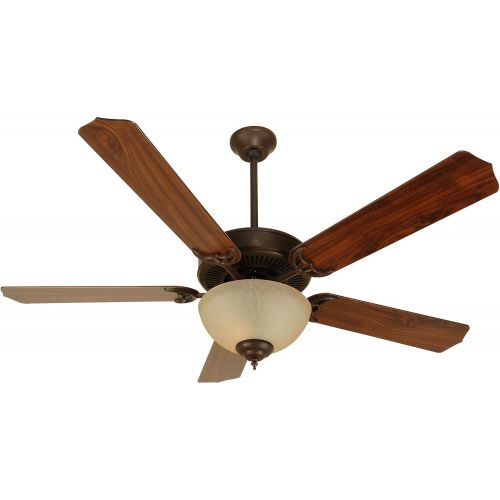  Craftmade K10626, Pro Builder 202 C202AG Ceiling Fan in Aged Bronze Textured with 52 Contractor...