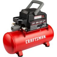 Craftsman Air Tools, 2 Gallon Portable Air Compressor 1/3 HP Oil-Free Max 125 PSI Pressure, Hot Dog, Model: CMXECXA0200243