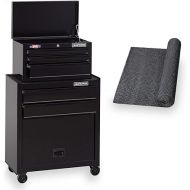 CRAFTSMAN Tool Chest Combo with Drawer Liner Roll, 26-Inch, Rolling, 5 Drawer, Black (CMST82763BK)