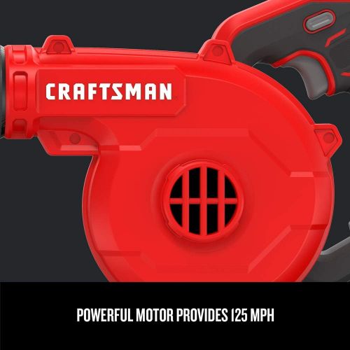  CRAFTSMAN V20* Cordless Blower, Tool Only (CMCBL0100B)