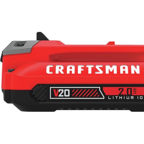  CRAFTSMAN V20* Battery & Charger Starter Kit, 2.0 Ah (CMCB202-2CK)