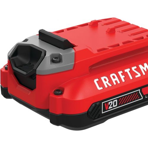  CRAFTSMAN V20* Battery & Charger Starter Kit, 2.0 Ah (CMCB202-2CK)