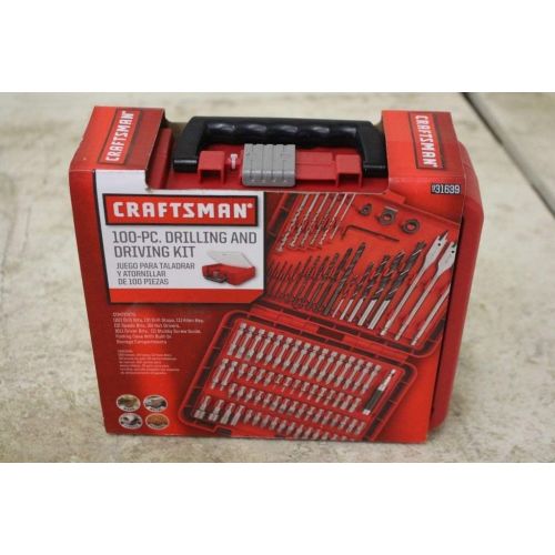  Craftsman 100 Piece drilling and driving kit