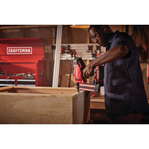  CRAFTSMAN V20 Cordless Brad Nailer Kit, 18GA (CMCN618C1)