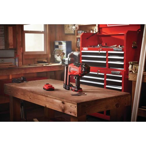  CRAFTSMAN V20 Cordless Brad Nailer Kit, 18GA (CMCN618C1)