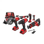 CRAFTSMAN V20 Cordless Drill Combo Kit, 7 Tool (CMCK700D2)