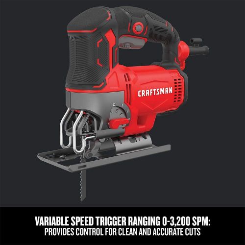  [아마존베스트]CRAFTSMAN Jig Saw, 6.0-Amp (CMES612)