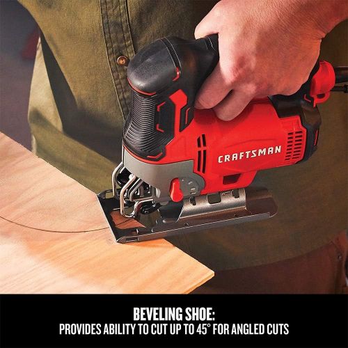  [아마존베스트]CRAFTSMAN Jig Saw, 6.0-Amp (CMES612)