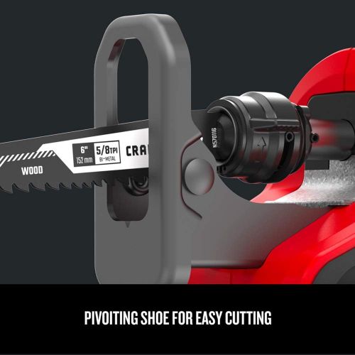  [아마존베스트]CRAFTSMAN V20 Reciprocating Saw, Cordless, Tool Only (CMCS300B)