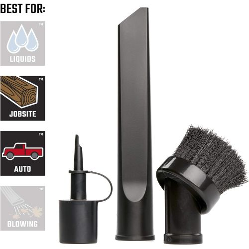  [아마존베스트]CRAFTSMAN CMXZVBE38688 1-1/4 in. 3-Piece Wet/Dry Vacuum Accessory Kit