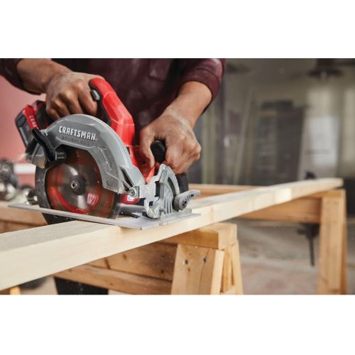  CRAFTSMAN V20 Circular Saw, 7-1/4-Inch, Cordless (CMCS550B)