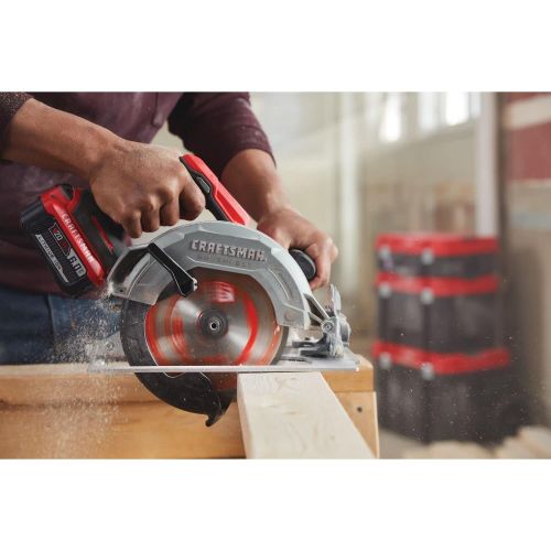  CRAFTSMAN V20 Circular Saw, 7-1/4-Inch, Cordless (CMCS550B)