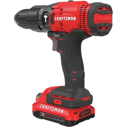  CRAFTSMAN V20* Cordless Hammer Drill Kit (CMCD711C2)