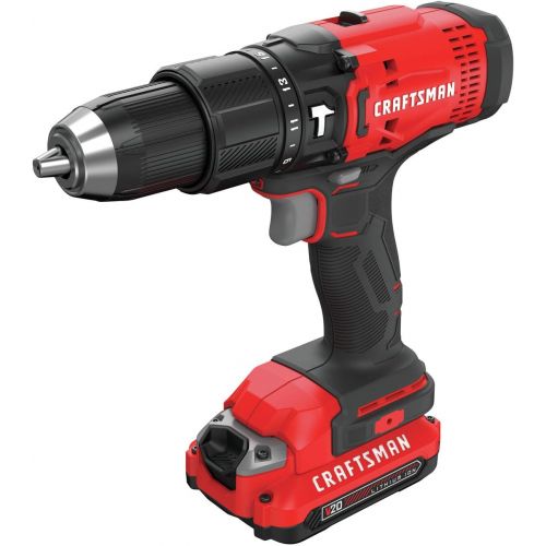  CRAFTSMAN V20* Cordless Hammer Drill Kit (CMCD711C2)