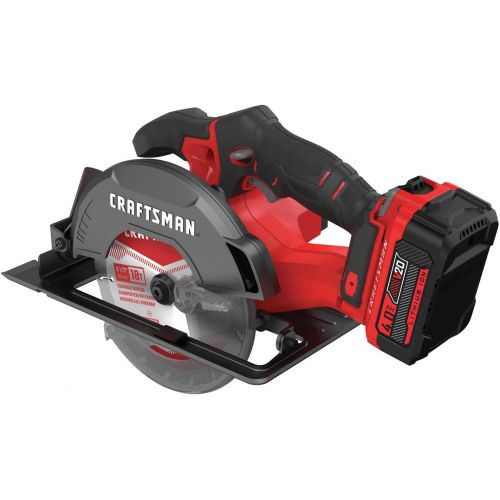  CRAFTSMAN V20* 6-1/2-Inch Cordless Circular Saw Kit (CMCS500M1)