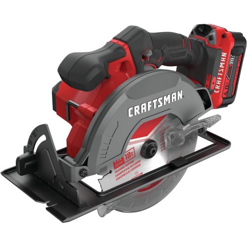  CRAFTSMAN V20* 6-1/2-Inch Cordless Circular Saw Kit (CMCS500M1)