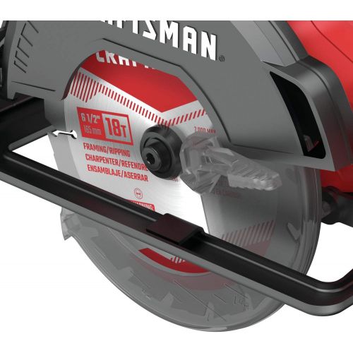  CRAFTSMAN V20* 6-1/2-Inch Cordless Circular Saw Kit (CMCS500M1)