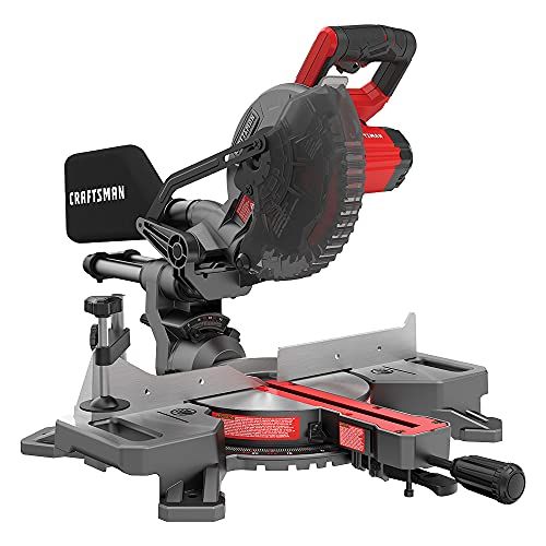  CRAFTSMAN V20 7-1/4-Inch Sliding Miter Saw Kit, Cordless (CMCS714M1)