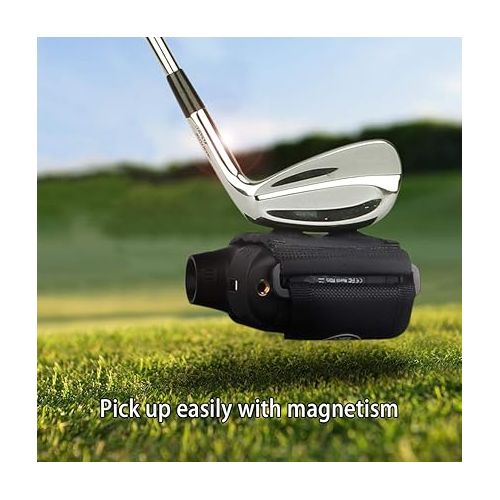  Craftsman Golf Universal Magnetic Black Nylon Rangefinder Strap