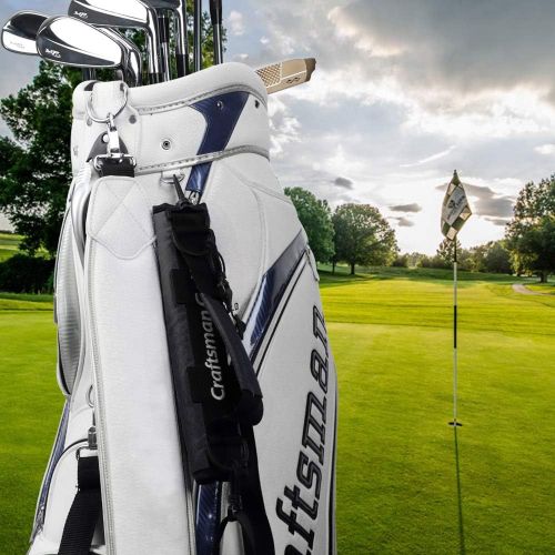  Craftsman Golf Portable Mini Carry Bag Shoulder Sleeve Bag Ideal for Golf Course Available for Custom Version with Your Name Stitched